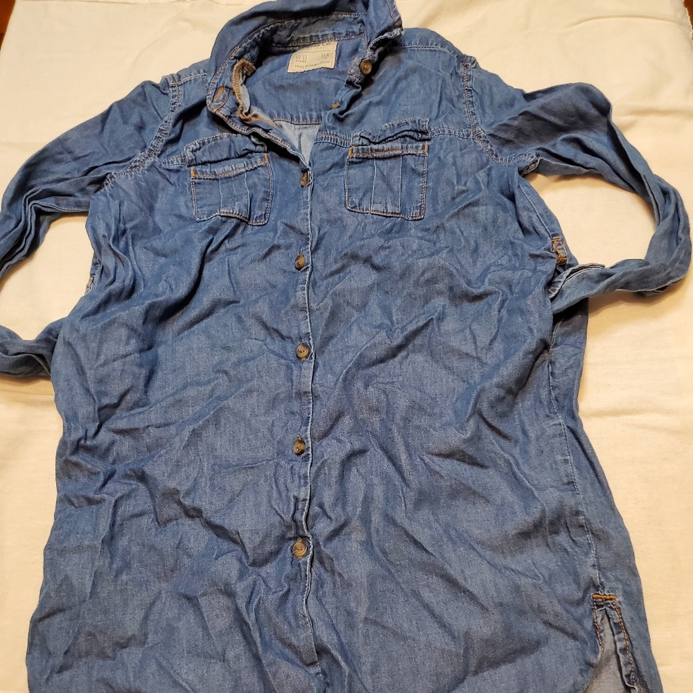 Denim Co. - Chambray Dress